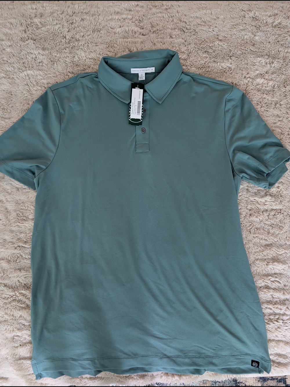 Men's Polo Shirt in Sage Green